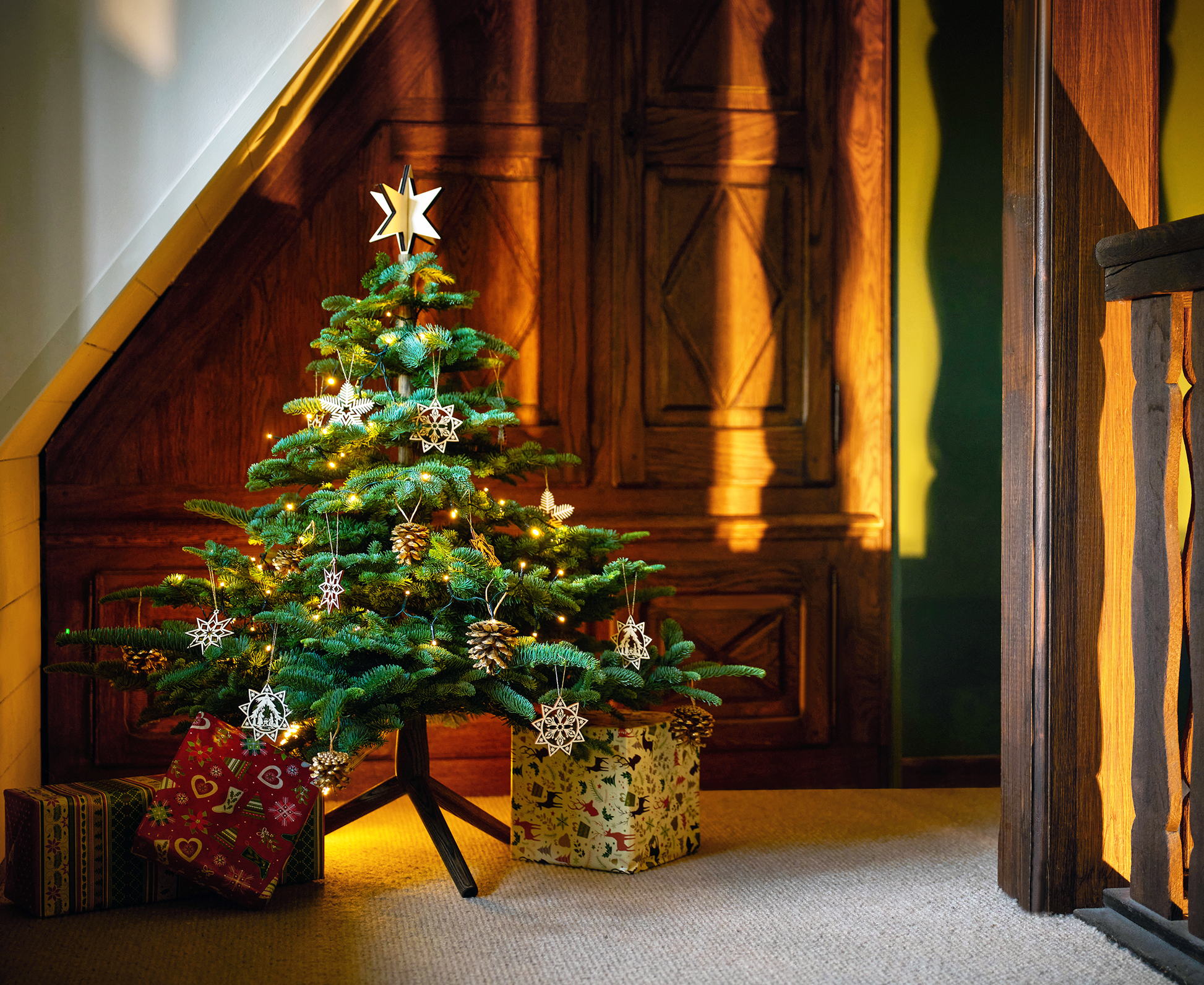 Keinachtsbaum Niki. Ideal für kleine Räume.