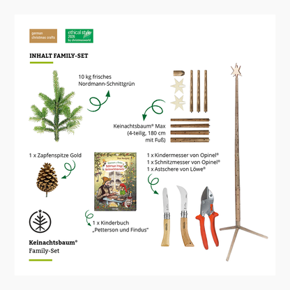 Keinachtsbaum® Family-Set