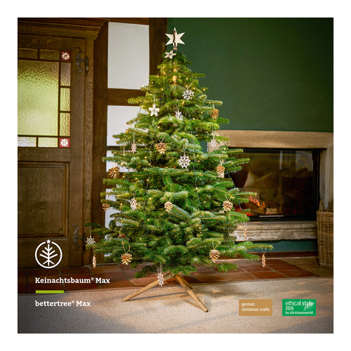 Keinachtsbaum® Max – Eschenholz, 3 Größen