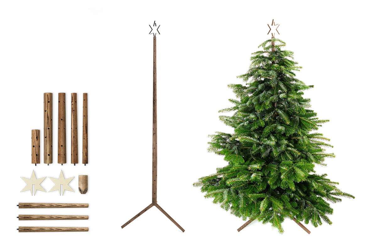 Keinachtsbaum - die nachhaltige Weihnachtsbaum alternative zum selber bauen